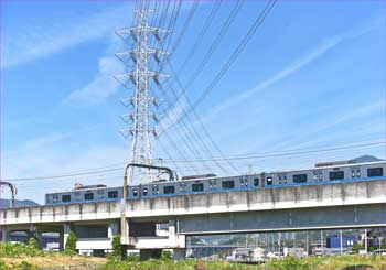 小田急と鉄塔